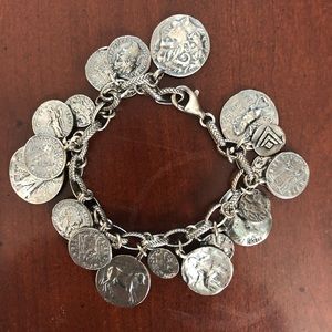 Silpada Oxidized Sterling Silver Bracelet B1624